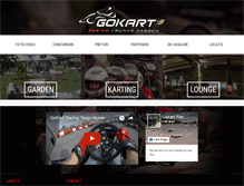 Tablet Screenshot of gokart-racing.ro